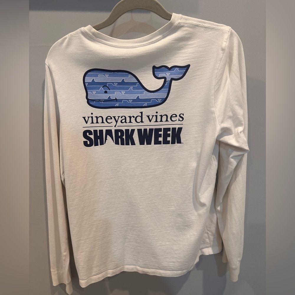 Vineyard vines Shark Week shirt